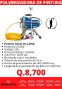 **PULVERIZADORA DE PINTURA 1000W**