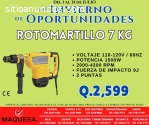 ROTOMARTILLO DE 7 KG CERTIFICADO