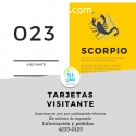 Tarjetas de Visitante en PVC