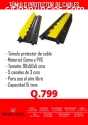 **TUMULO PROTECTOR DE CABLE 5 CANALES**