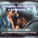 Venta de cámaras, micrófonos y GPS Espía