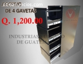 Archivo Metalico de 4 gavetas Q.1,200.00