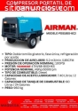 **COMPRESOR AIRMAN DE TORNILLO 185 CFM**