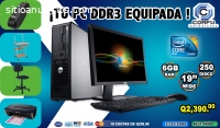 COMPUTADORAS DELL+MUEBLE+IMPRESORA CANON