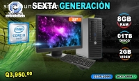 Computadoras Hp de Corei5 de 6ta Generac