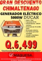 GENERADOR DUCAR OFERTAAA!!