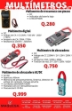 MULTÍMETROS MEDIDORES DE VOLTAJE