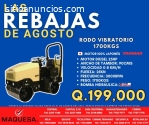 RODOVIBRATORIO DE COMPACTACION 1700 KG