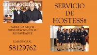 SERVICIO DE HOSTESS POR DÍA O POR MES