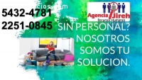 Sin personal? Nosotros somos tu solucion