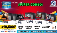 SUPER COMBO DE 05 COMPUTADORAS CON PROCE