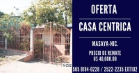 venta de casa comoda en masaya