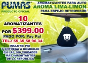 AROMATIZANTES PARA AUTO PERSONALIZADOS