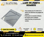 Base porta Rombos Fabricado en aluminio