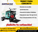 Buggy para concreto, 8 horas de trabajo