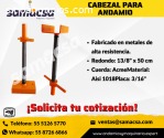 Cabezal Regulable para Andamio,,,VENTA