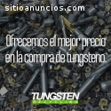 Compra de CARBURO DE TUNGSTENO en GTO