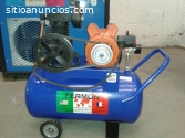 COMPRESOR DE 1/2 HP TANQUE DE 48 LITROS