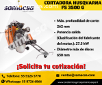 Cortadora de piso HUSQVARNA 37 hp