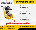 Cortadora de piso modelo cct12 Cipsa