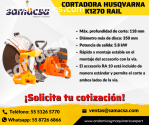 CORTADORA HUSQVARNA MOD K1270