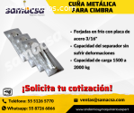 Cuña Metálica Para Cimbra.,VENTA