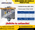 Dobladora de varilla Marca EMAQ,,