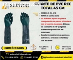 Guante de PVC Recto Guante modelo 44-418