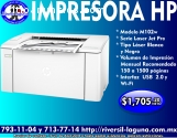 IMPRESORA HP M102W