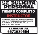 Instructor de manejo