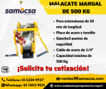 Malacate Manual para Hamaca con 50 metro