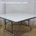 Mesa Cuadrada Imperial 150x150cm Plegabl