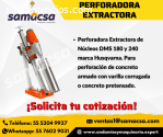 Nucleadora en dms 240, perforadora de co