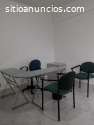 OFICINA CON MUEBLES EN RENTA.,