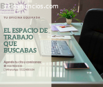 Oficina ejecutiva en renta incluye Sala