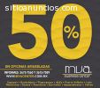 Oficinas Ejecutivas Al 50% De Descuento!