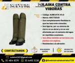 Polaina Contra Viboras flexibles