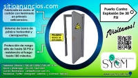 PUERTA CONTRA EXPLOSIÓN DE 30 PSI
