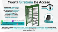 PUERTA GIRATORIA DE ACCESO ELÉCTRICA