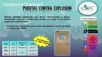 PUERTAS CONTRA EXPLOSION