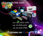 RECARGA DE CARTUCHOS TINTA Y TONER