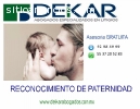 Reconocimiento  de Paternidad