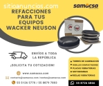 Refacciones de equipos  wacker neuson 