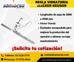 Regla para concreto, modelo vibratorio m