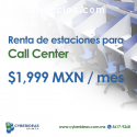 Renta de Estaciones para Call Center