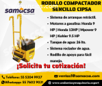 Rodillo CIPSA PR8 Compactación estática