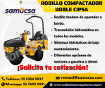 Rodillo doble AR18 suelos de material co