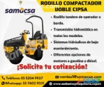 Rodillo doble compactador AR18 Cipsa