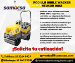 Rodillo Doble, wacker neuson Mod. RD 12