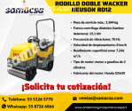 Rodillo equipo doble marca Wacker Neuson